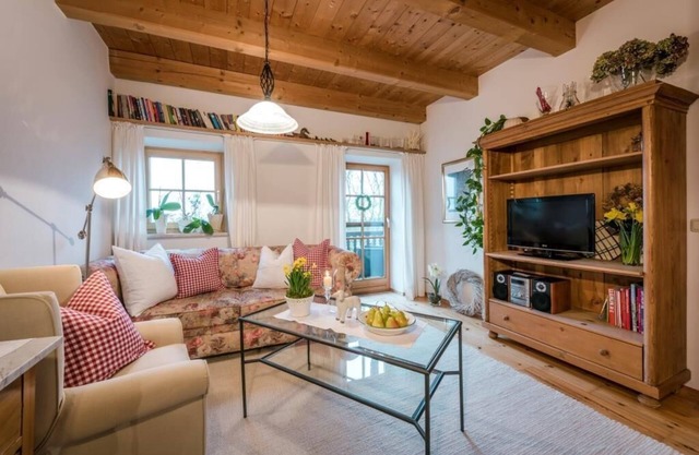 Ferienwohnung "Bauerngarten", 58 qm Obergeschoss, 1 separates Schlafzimmer