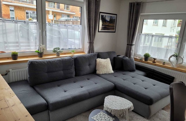 Ferienwohnung Bergwiese mit Balkon und Bergblick
