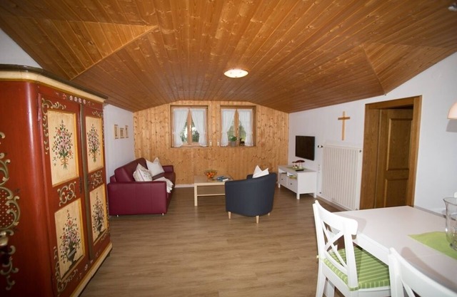 Ferienwohnung Bergblick für bis zu 4 Personen, 46qm, Dachgeschoss