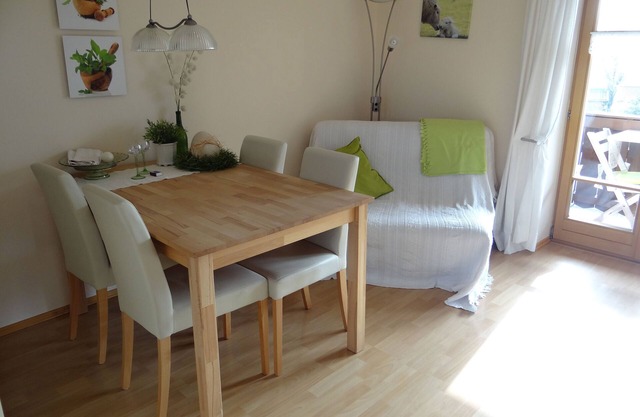 Ferienwohnung bis 2 Personen, 40 qm, OG mit Balkon