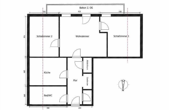 Ferienwohnung bis 5 Personen (ca. 90 qm)