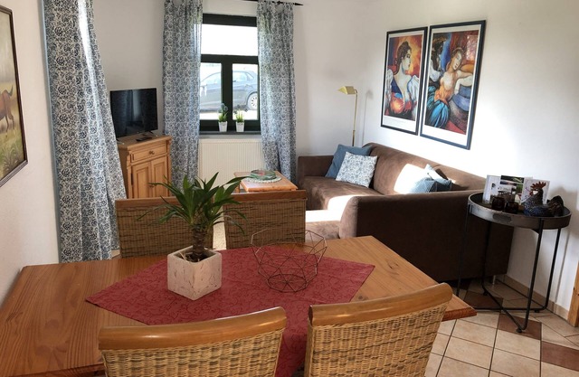 Ferienwohnung Bornholm Alte Schule Barlin Mecklenburg Pool