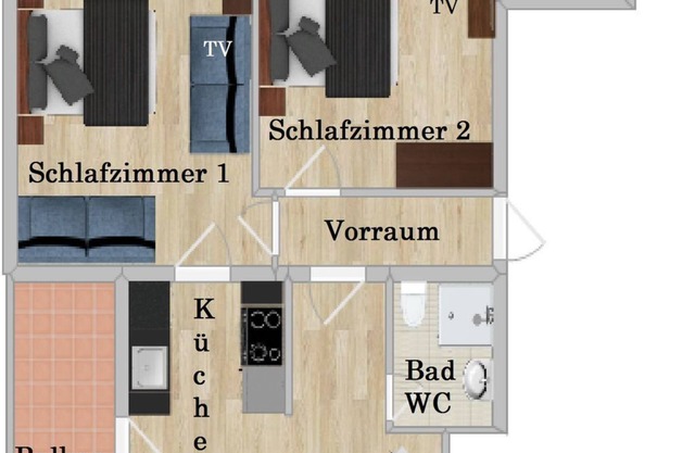 Ferienwohnung C Groß - Pension Mühlenheim