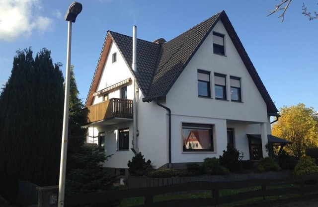 Ferienwohnung Dahm am Weser-Radweg - apartment/apartment, shower and bath, WC, 1
