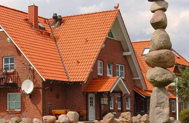 Ferienwohnung, Dusche, WC - Landhaus Bondzio