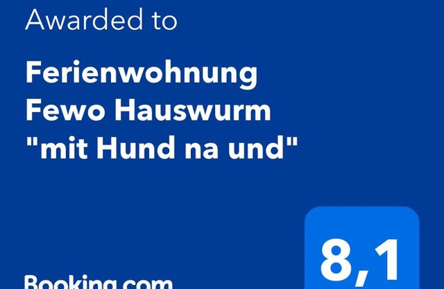Ferienwohnung Fewo Hauswurm "mit Hund na und"