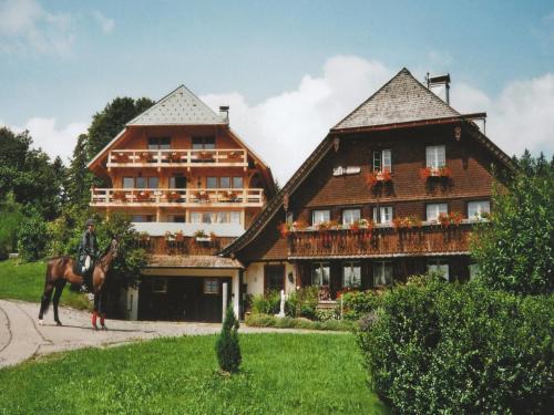 Ferienwohnung im Schwarzwald mit Garten