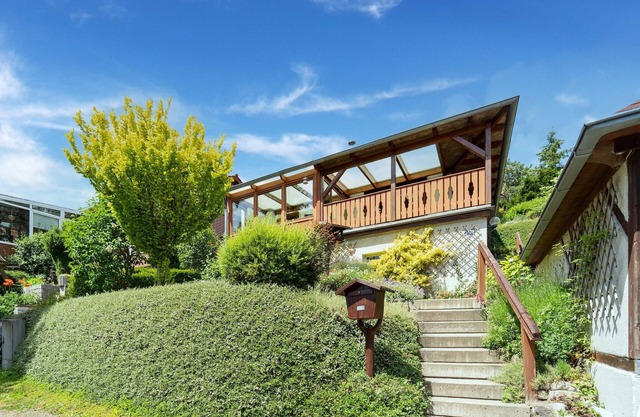 Ferienwohnung in Güntersberge mit Panoramablick