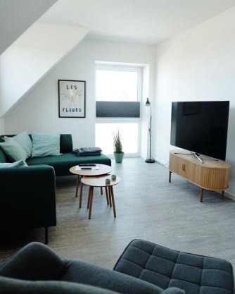 Ferienwohnung KÖÖK Heimathafen - Modern, Balkon, Strandnah