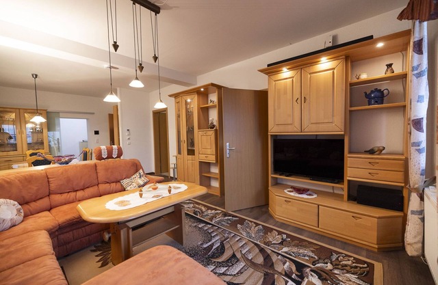 Ferienwohnung mit 75 qm Wohnfläche im Erdgeschoss