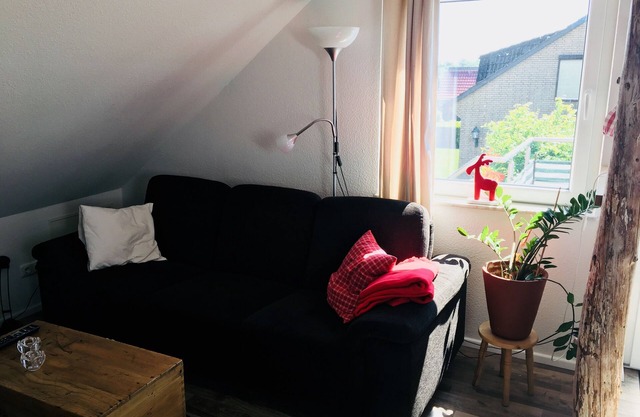 Ferienwohnung mit Blick in die Landschaft Nähe Nordsee