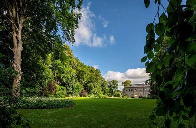 Ferienwohnung mit Blick in den Park