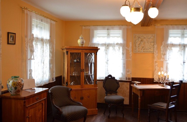Ferienwohnung mit historischer Austattung und Boxspringbett