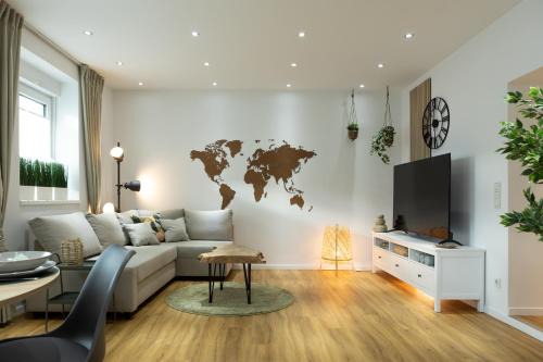 Ferienwohnung mit Terrasse - Erdgeschoss