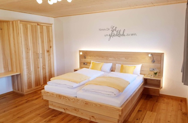 Ferienwohnung Morgensonne, 60 qm Obergeschoss, Separates Schlafzimmer