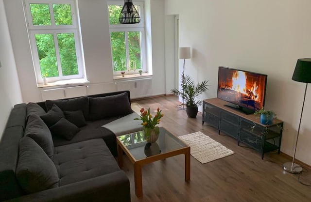Ferienwohnung Parkblick - Balkon 77m2