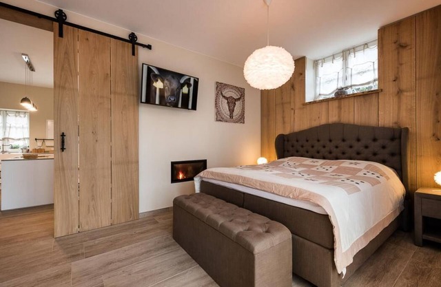 Ferienwohnung "paulina" im Historischen Speichergebäude auf Einem Bauernhof
