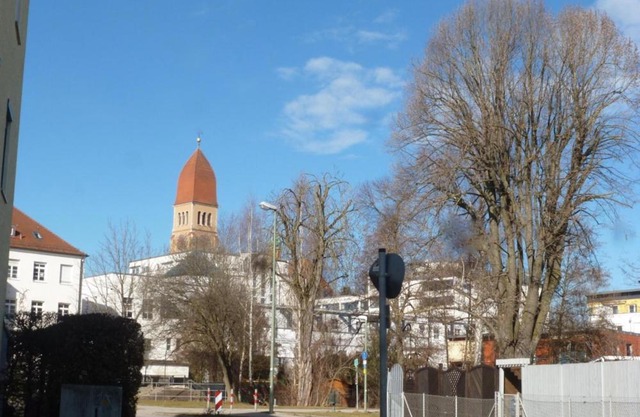 Ferienwohnung Pfersee mit Terasse