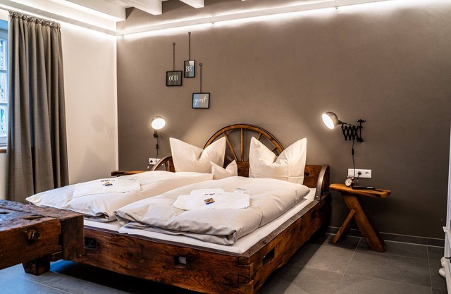 Ferienwohnung Stellmacherei für bis 4 Personen mit Kamin und Sauna