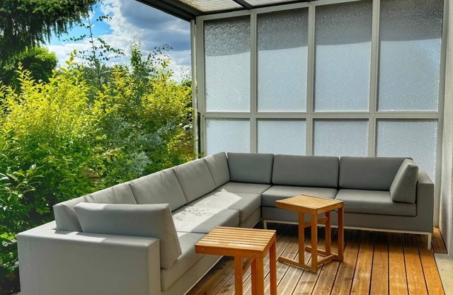 Ferienwohnung "unterschlupf" mit Großer Terrasse und Garten