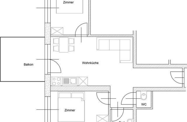 Ferienwohnung Waldblick - 1 Nacht - Stockers Kleines Dorfhotel
