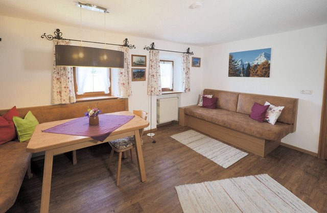 Ferienwohnung "Watzmann" für 1-2 Pers., ca. 35 m², 1 Schlafzimmer, Wohnküche, Terrasse