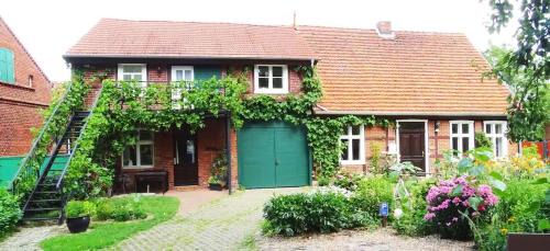 Ferienwohnung ,Zur Alten Mühle' im Storchendorf Rühstädt