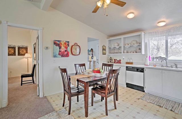 Ferron Home w/Porch & Mtn Views - Walk to Town