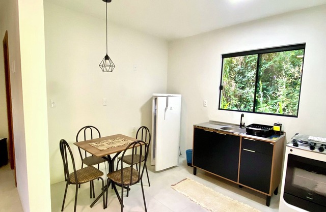 Ferrugem Green Village I apartamento com ar cond. e cozinha Praia da Ferrugem SC