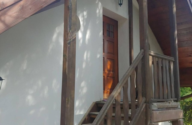 Fewo 3, Dusche, Waldseitig - Villa Antica