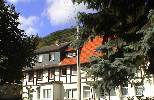 FEWO 3 with wellness oasis in the climatic health resort Altenbrak Harz in a half-timbered house -WLAN