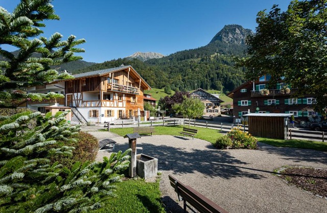 "Fewo am Dorfplatz" - Annehmlichkeiten von 4-Sterne Familien-und Wellnesshotel Viktoria können mitgenutzt werden