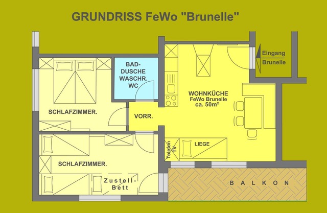 FeWo - BRUNELLE - Apartments Lechner