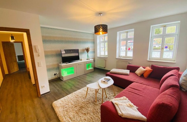 Fewo Heinrichser Markt - 2 Schlafzimmer mit Sauna und Terrasse