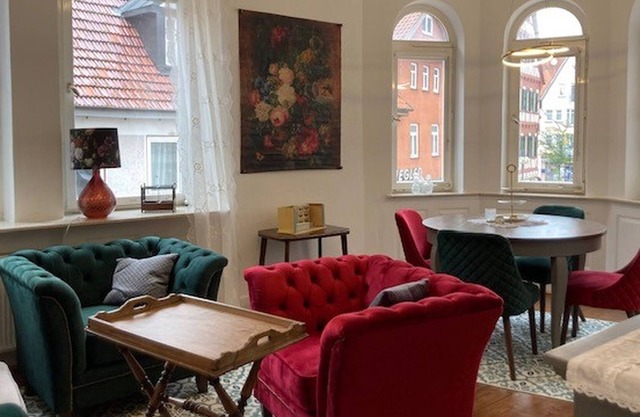 Fewo Luise 90qm, 2 Schlafräume, 2 Bäder, Dachterrasse, Max. 4 Personen