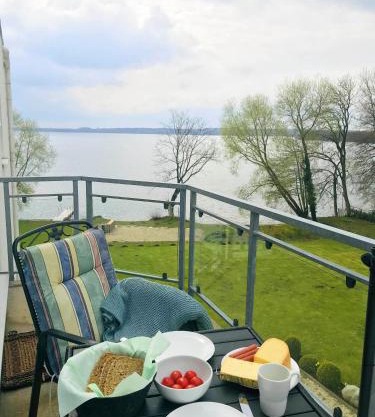 FeWo SaMa, Balkon zum Plöner See