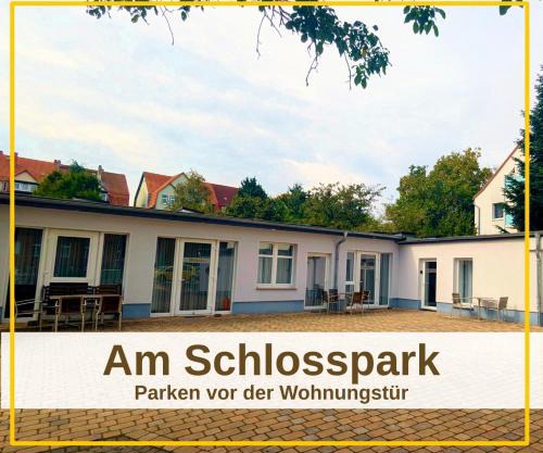 FeWo Urban Gotha - Apartment Orangerie - Am Schlosspark- Parken an der der Tür- Barrierefrei, 900 Meter zum Bahnhof - Wallbox