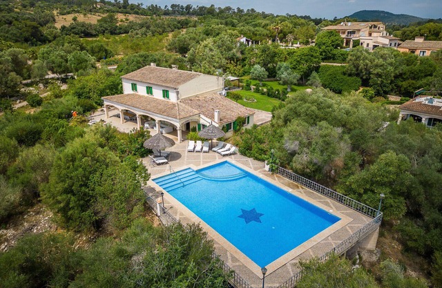 Finca Son Perxa on Mallorca with pool and bbq