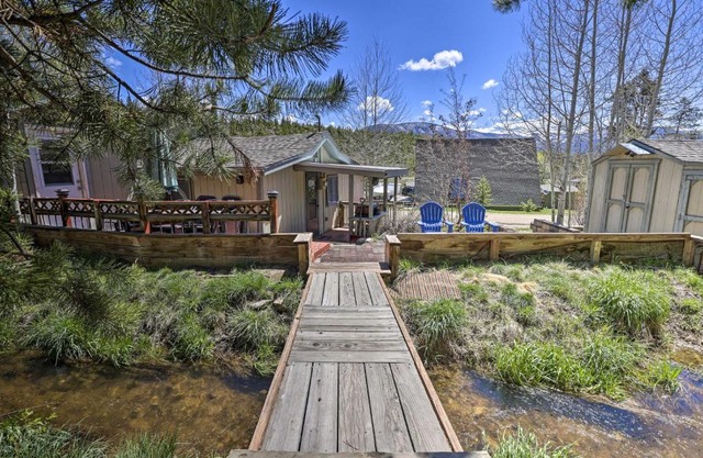 Fireplace, Deck and Mtn Views Grand Lake Home!