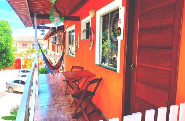 First floor private balcony and hammock