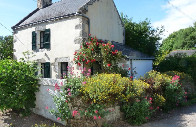 Fisherman's house in South Brittany Belz