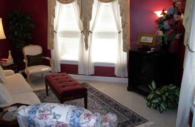 Five room private suite designed and appointed for your comfort.