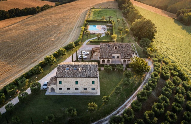 Flat Alba with pool in Casal Gabbi