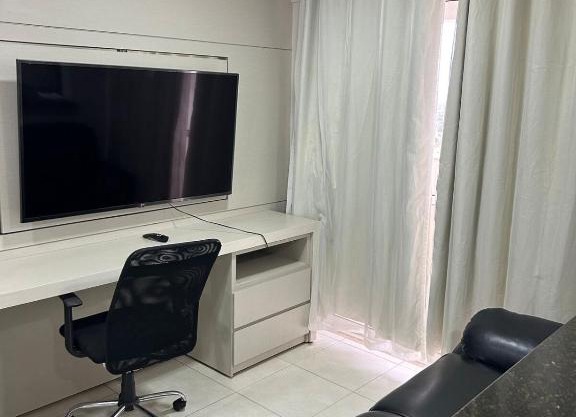 Flat completo com linda vista