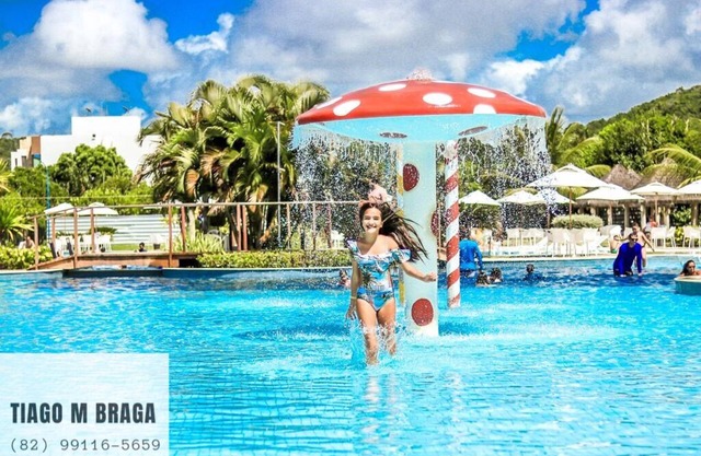 Flat em Resort na Barra de São Miguel