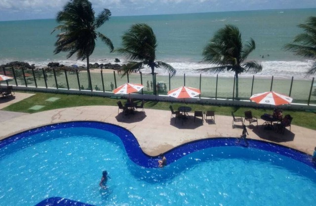 Flat Front Sea, leisure in high style, Tabatinga Residence Apart Hotel