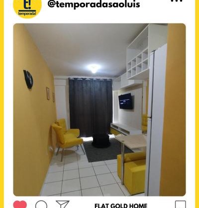 Flat Gold Home
