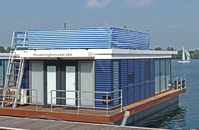 Floating 44 in Xanten - Boot 7 - Floating 44 Komfortable Hausboote bei Xanten mit Tollem Seeblick
