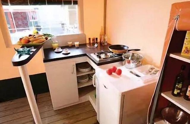 Flower Camping Les Cadenières * - Bungalow Toileted Comfort private without air conditioning 20m2 2Ch 5P 5 people