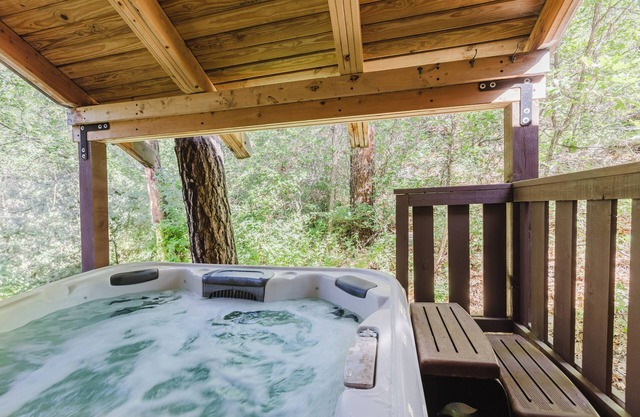 Forest Cabin | Hot Tub, Trails, Near Skiing & Town